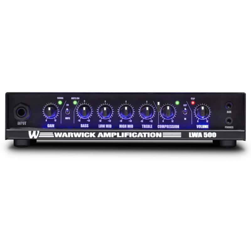 Warwick LWA500 500w Lightweight Bass Head image 1