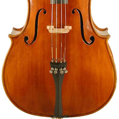Italian Cello, Attributed to Cesare Candi, c. 1920, made in Genoa image 2
