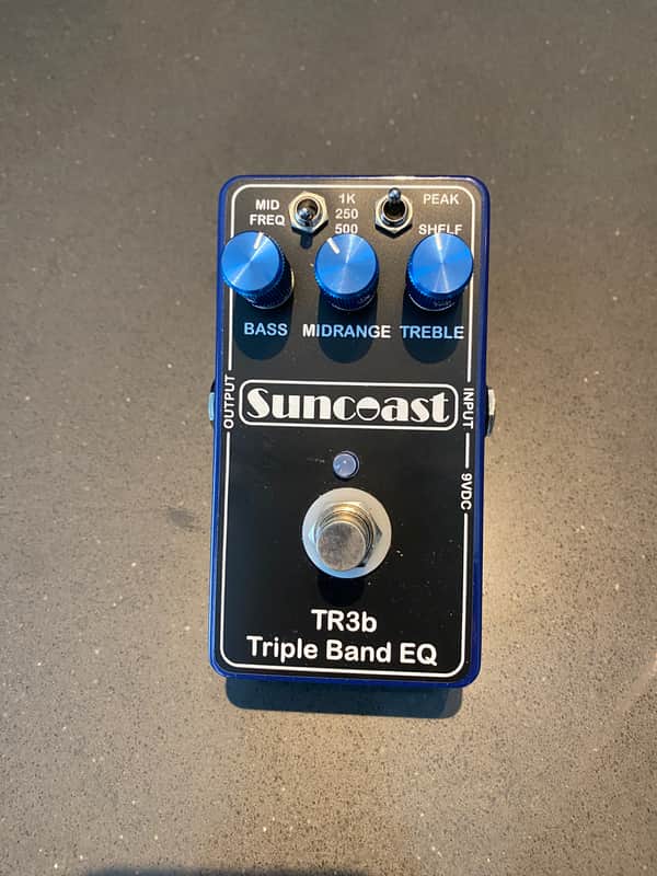 Suncoast TR3b Triple Band EQ with L4 Mod - Limited Edition Blue image 1