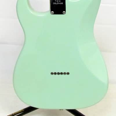 Used Fender Limited Edition Tom DeLonge Signature Stratocaster Surf Green See Photos and Description VGC image 3