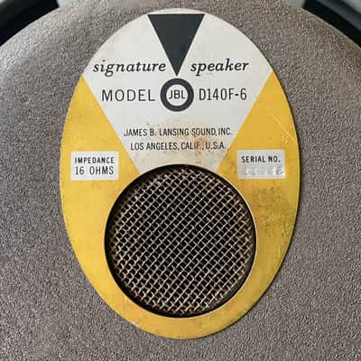 Immagine Working Pair of JBL D140F 16 Ohm 15” Alnico Speakers - 3
