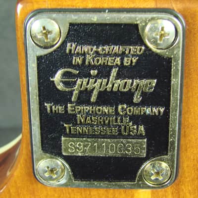 1997 Epiphone Nighthawk Electric Guitar W/Hardshell Case image 7
