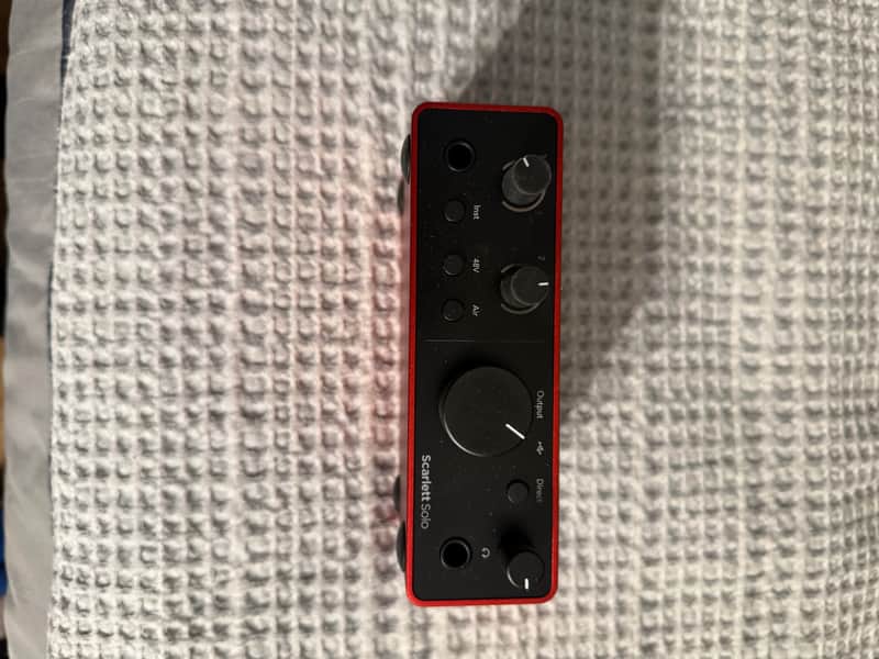 Focusrite Scarlett Solo 4th Gen image 1