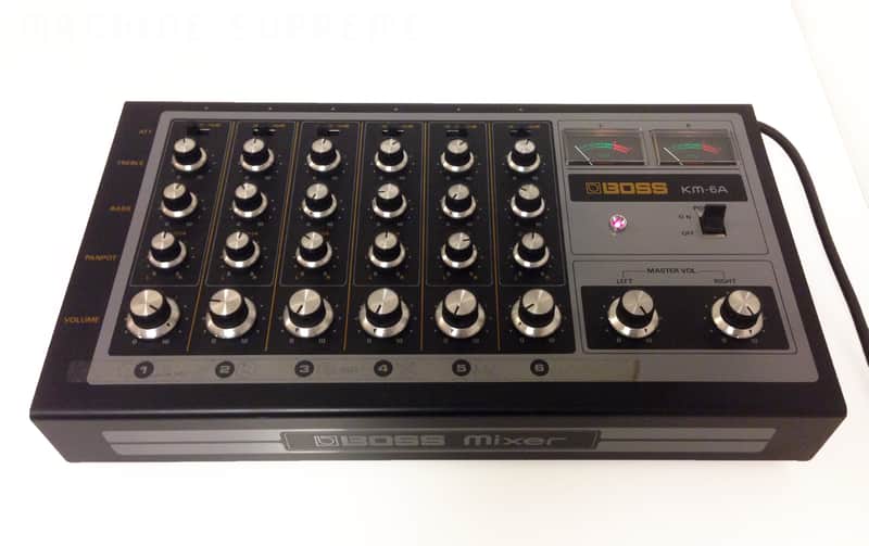 Boss KM-6A Vintage Mixer TR-808 909 TB-303 Juno | Reverb