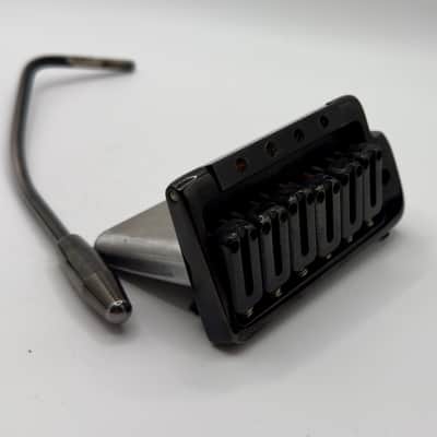 ESP Flicker II Tremolo System W/ Bar MIJ Japan 1980’s - Black image 3