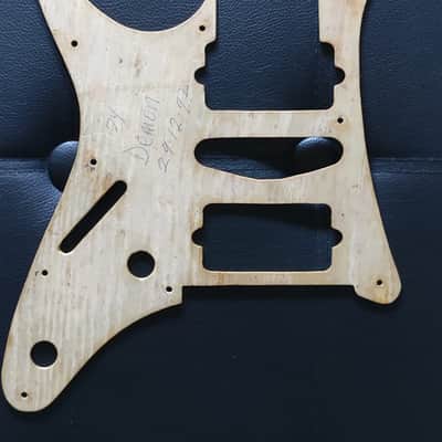 Pickguard for ibanez RG770 hand engraved wood image 4