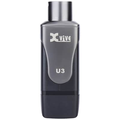 Xvive U3 Digital Plug On Wireless Microphone System, Black image 2