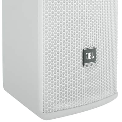 2) JBL AC16 White 6" 640 Watt 2-Way 16 Ohm Passive Wall Mount Speakers+Crown Amp image 10