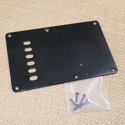 Back Plate Black, Genuine 2013 Yamaha Pacifica PAC 012 DLX - Same Day Shipping #DK11 image 2