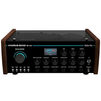 Echo Fix EF-X3 Tabletop Tape Echo & Spring Reverb (Black) image 1