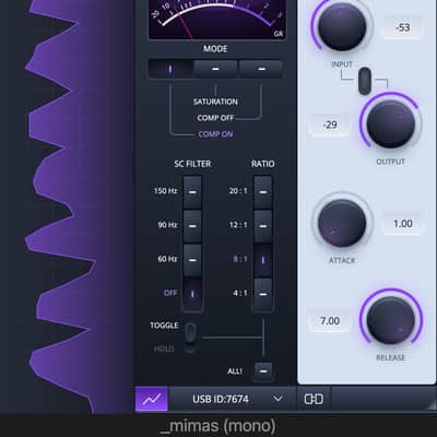 WesAudio MIMAS ng500 500 Series FET Compressor Module. #1 image 7