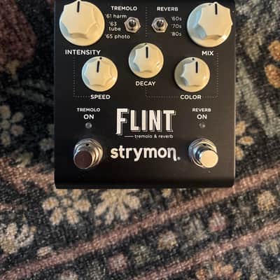 Strymon Flint Reverb and Tremolo V2 2022 - Present - Black image 2