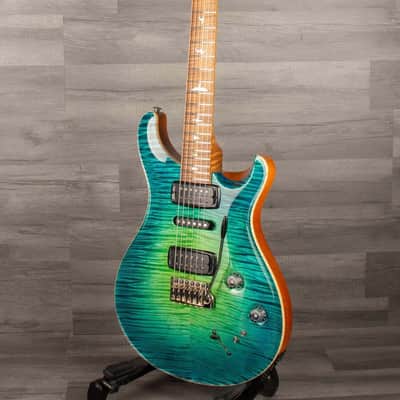 PRS Private Stock Modern Eagle V PS#10378 - Green Luminlay LTD - LAGUNA GLOW image 4