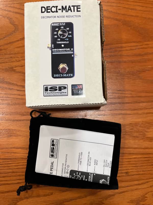 ISP Technologies Deci-Mate Noise Gate 2018 - Black image 1