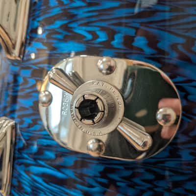 Rogers Dayton Era "Holiday" Drum Set 1967 - Blue Onyx image 9