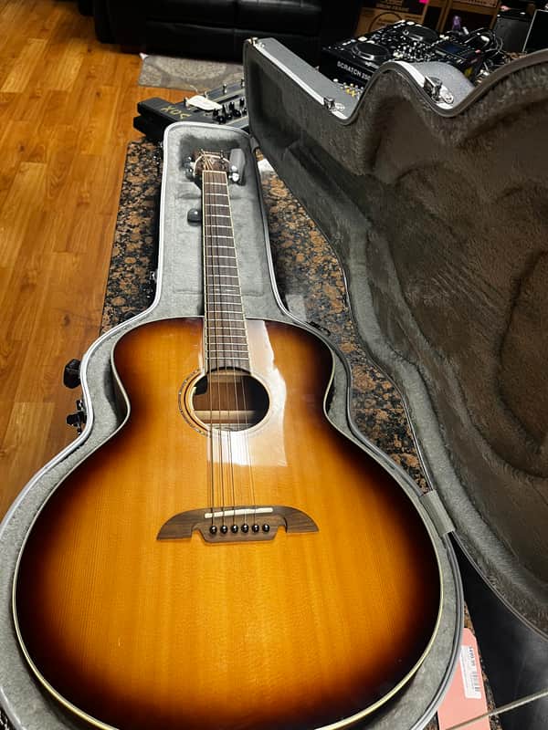 Alvarez ABT60ESHB Artist Series Baritone with Electronics 2010s - Shadowburst image 1