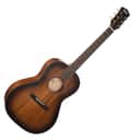 Cort Core-PE Mahogany Parlor Acoustic-Electric, All Solid Mahogany w/ Case