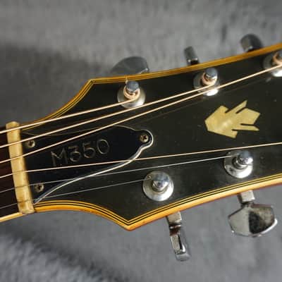 Morales M350 Jumbo Acoustic Japan Sunburst w/ Hard Case image 15