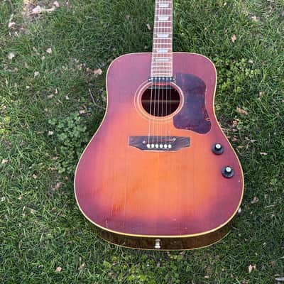 Gibson J-160E 1969 Sunburst image 5