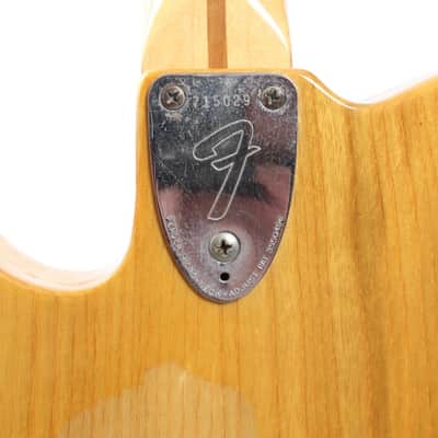 1976 Fender Telecaster Thinline natural image 11