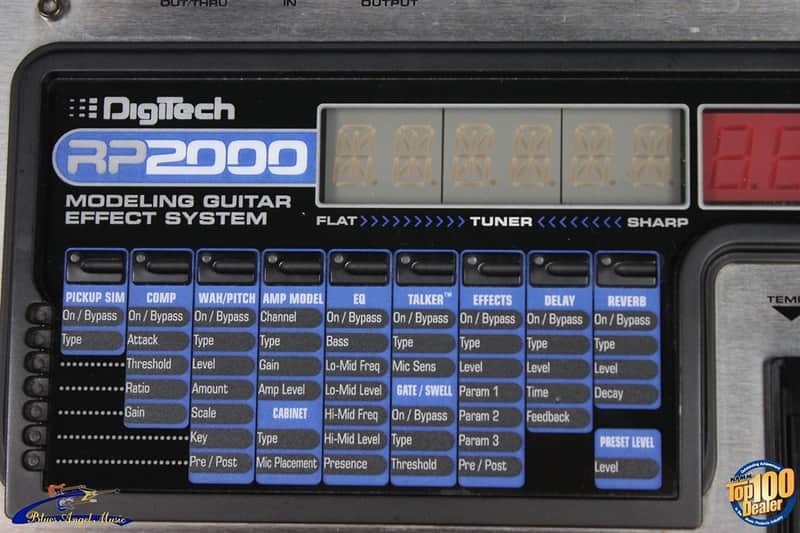 DigiTech RP2000 Guitar Multi-Effects Processor w/ Manual & Box