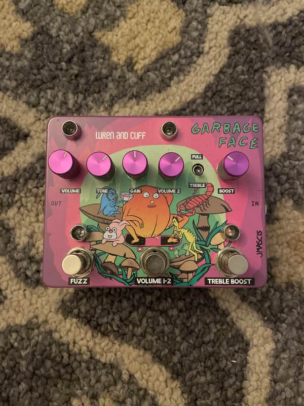 Wren and Cuff J Mascis Garbage Face 2020 - Present - Pink image 1