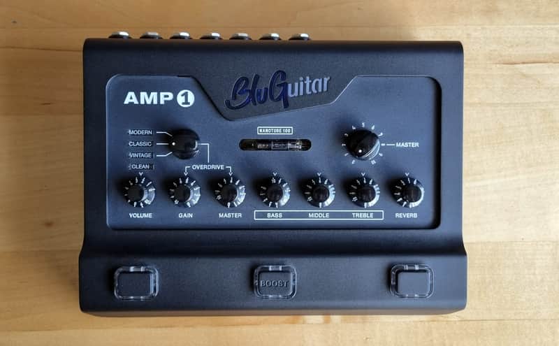 BluGuitar Amp1 Iridium Edition 100-Watt Nanotube Pedalboard Guitar Amp 2019 - 2020 Black image 1