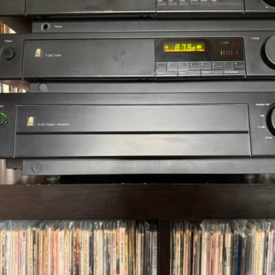 Acoustic Research C6, T4 & P10 Pre Amp, Tuner and Power Amp 1980s - Black image 10
