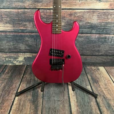 Used Kramer 1987 Focus 1000 Floyd Rose Electric Guitar-Hot Pink image 1