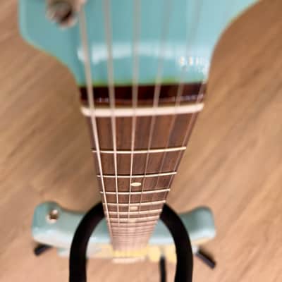 Fender Special Edition Classic Series '60s Stratocaster Lacquer with Matching Headstock, Daphne Blue CS 57/62 PUs, Fender Tweed Case image 8