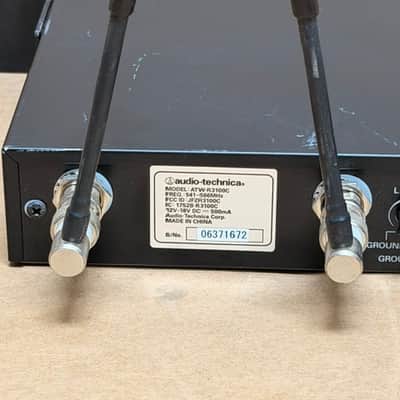 Audio-Technica ATW-R3100 Wireless UHF Synthesized Diversity Receiver - Good Condition image 8