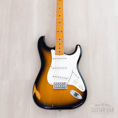 1983 Fender Fullerton American Vintage ‘57 Stratocaster Sunburst w/ Case, Hangtags image 2