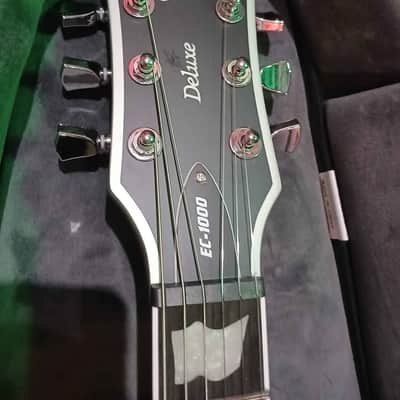 ESP LTD EC-1000 Evertune BB Electric Guitar MINT 2022 - Black Satin image 4