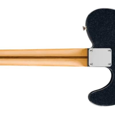 Fender Brad Paisley Road WornÂ® Telecaster Black Sparkle image 3