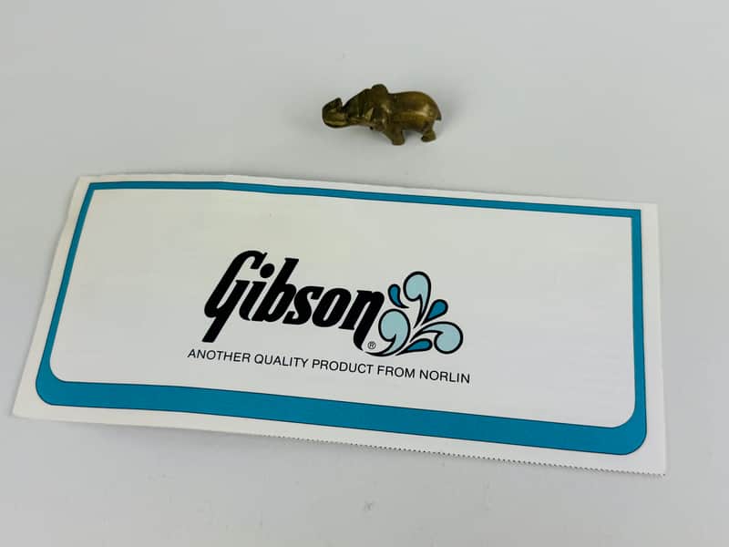 Gibson J-50 Warranty Card (1977 Copyright, Norlin Era) Late- '70s image 1