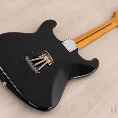1983 Fender '57 Stratocaster JV ST57-85 Black w/ USA Fullerton Pickups, Japan MIJ Fujigen image 13