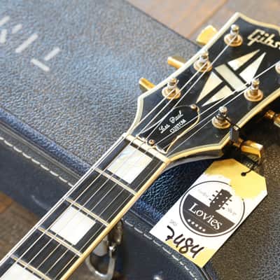 Vintage! 1979 Gibson Les Paul Custom Black Beauty Electric Guitar Black Ebony w/ 3 Pickups + Gibson Case image 10