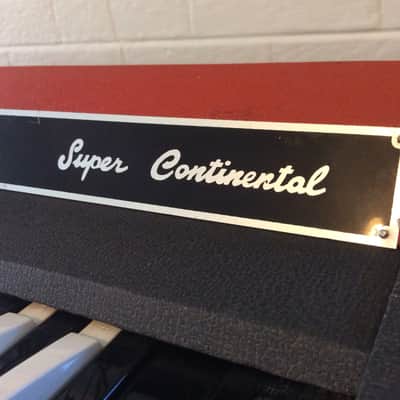 Original vintage VOX Super Continental 1967 analog combo organ image 17