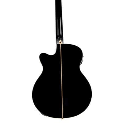 Washburn EA55G-A Festival Series Cutaway Acoustic/Electric Guitar. Koa Burst Item ID: EA55G-A-U image 2