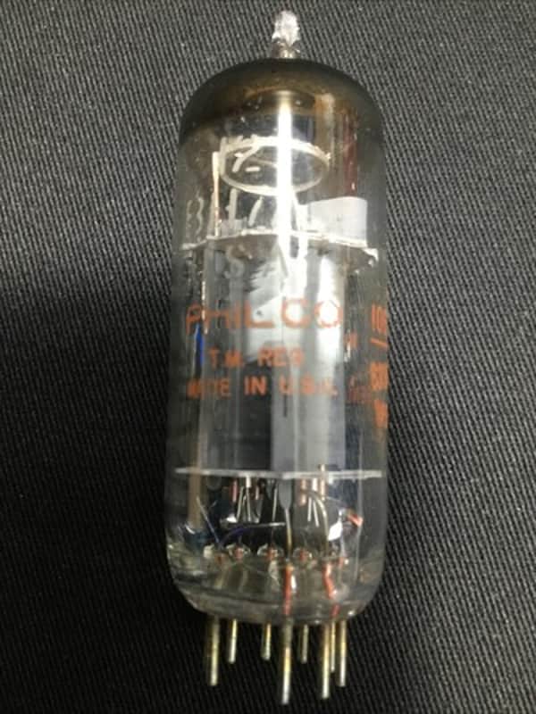 GE 12BH7A Short Plate Amp AUDIO VACUUM TUBE TESTED STRONG VINTAGE 9.5084-C image 1