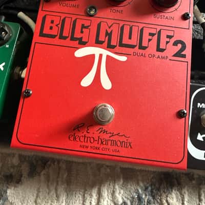 Electro-Harmonix / JHS Big Muff 2 Dual Op-Amp Fuzz 2025 - Red image 1