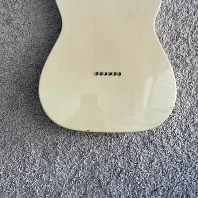 Fender Deluxe Nashville Telecaster 2016 MIM White Blonde Noiseless Pups Guitar image 12