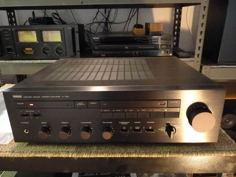 Yamaha A-700 - Reconditioned Integrated Amplifier - 100 x 2 RMS Power - Class A Operation @ 5 Watts image 1