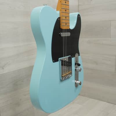 Used Fender Vintera 50s Telecaster Modified Electric Guitar Blue image 13