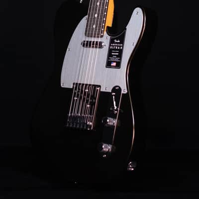 Fender American Ultra II Telecaster, Ebony FB, Texas Tea image 2