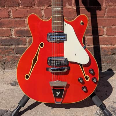 1967 Fender Coronado II with Rosewood Fretboard - Cherry Red image 2