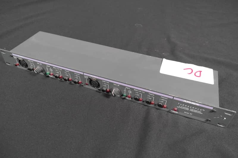 Aphex Tubessence Model 107 2-Channel Thermionic Microphone Preamplifier 1990s - Gray image 1