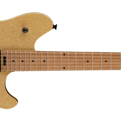 EVH Wolfgang WG Standard Electric Guitar with Baked Maple Fingerboard - Gold Sparkle image 2