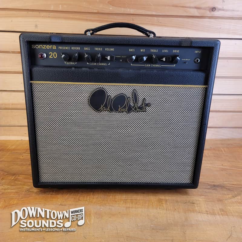 2020 Paul Reed Smith PRS Sonzera 20 Tube Combo Amp with PRS Two-Button Footswitch, Amp Cover image 1