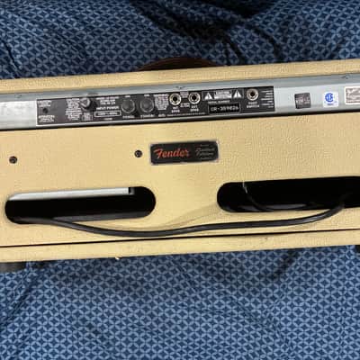 Fender Limited Edition '65 Reissue Deluxe Reverb Head 2014 - 2016 - Blonde image 7